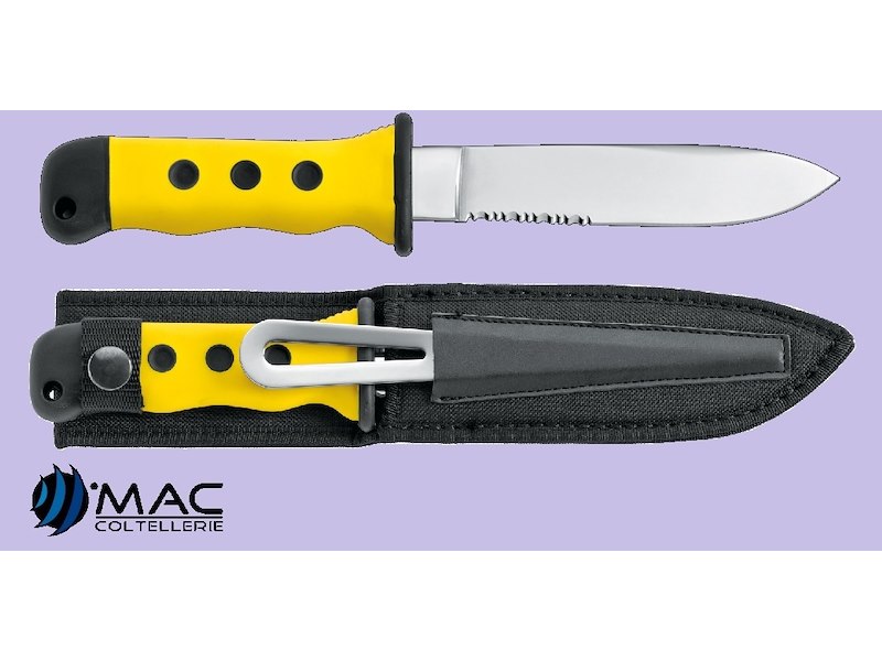 COLTELLO DA NOSTROMO GIALLO