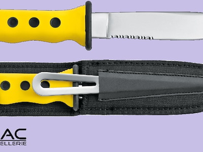 COLTELLO DA NOSTROMO GIALLO