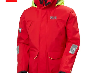 GIACCA VELA HH PIER 3.0 JACKET ALERT RED
