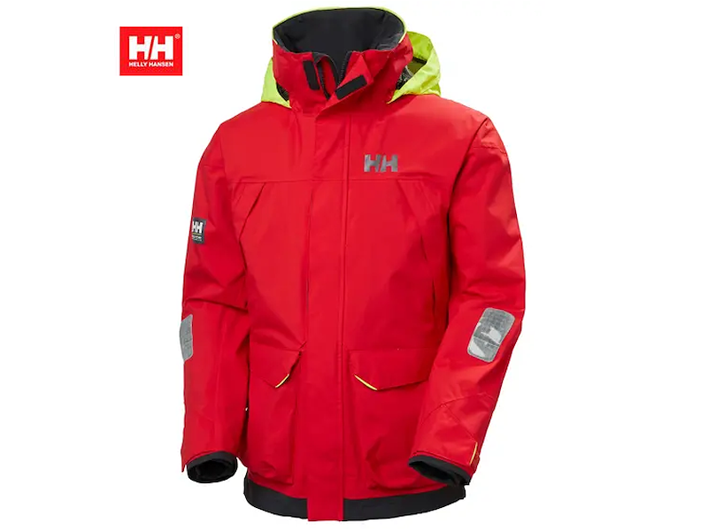GIACCA VELA HH PIER 3.0 JACKET ALERT RED