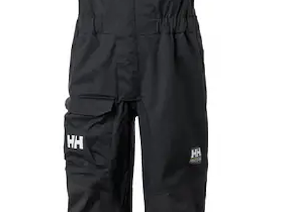 PANTALONE VELA HH PIER 3.0 BIB EBONY