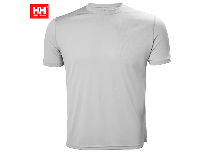 HELLY HANSEN TECH T-SHIRT LIGHT GREY