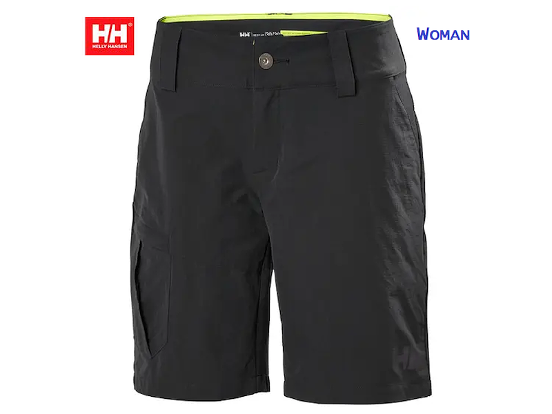 HELLY HANSEN WOMEN QD CARGO SHORTS EBONY