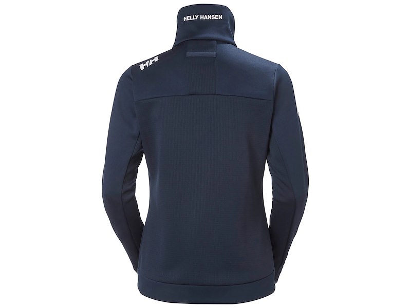 HELLY HANSEN W CREW FLEECE JACKET NAVY