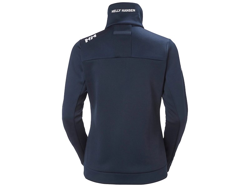 HELLY HANSEN W CREW FLEECE JACKET NAVY