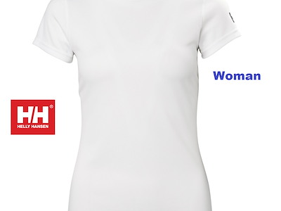 HELLY HANSEN TECH T-SHIRT DONNA 2.0 WHITE