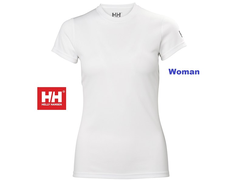 HELLY HANSEN TECH T-SHIRT DONNA 2.0 WHITE