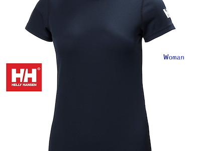 HELLY HANSEN TECH T-SHIRT DONNA 2.0 BLUNAVY