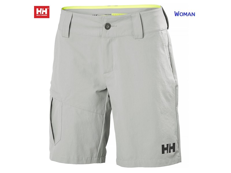HELLY HANSEN WOMEN QD CARGO SHORTS GREY FOG