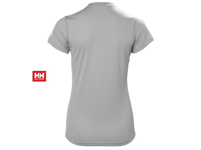 HELLY HANSEN TECH T-SHIRT DONNA 2.0 GREY FOG