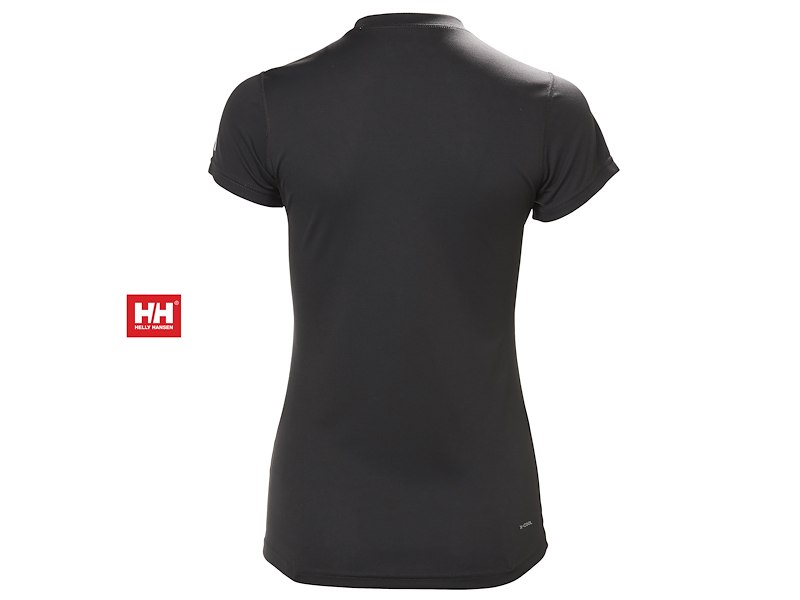HELLY HANSEN TECH T-SHIRT DONNA EBONY