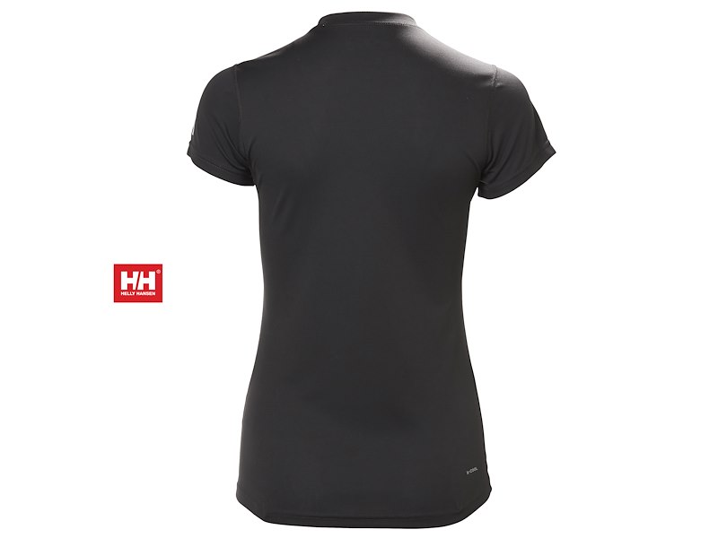 HELLY HANSEN TECH T-SHIRT DONNA EBONY
