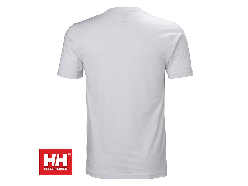 HELLY HANSEN CREW T-SHIRT COTONE WHITE