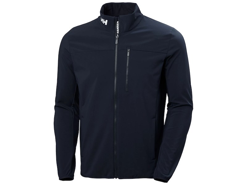 HH CREW SOFTSHELL SAILING JACKET 2.0 NAVY