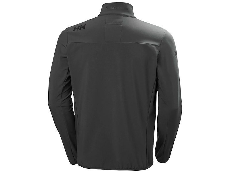 HH CREW SOFTSHELL SAILING JACKET 2.0 EBONY
