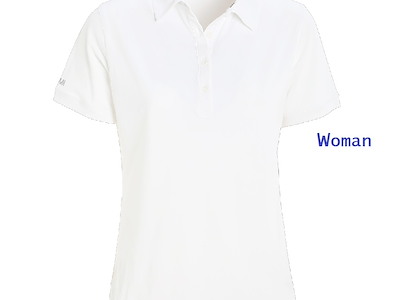 POLO SLAM DONNA TECH PIQUE BRIGHT WHITE