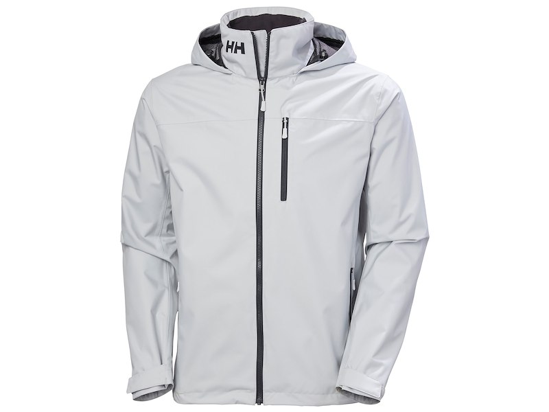 HELLY HANSEN CREW HOODED JACKET 2.0 GREY FOG