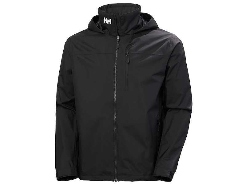 HELLY HANSEN CREW HOODED JACKET 2.0 BLACK