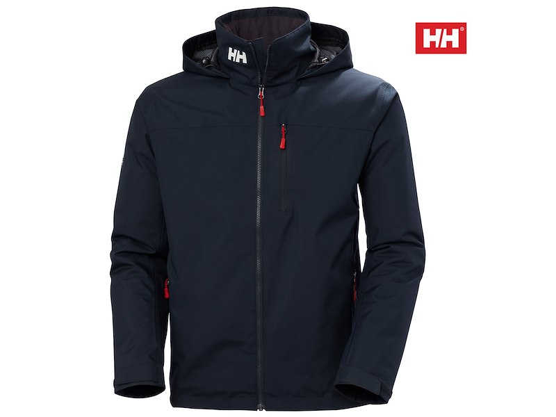 HH CREW HOODED MIDLAYER JKT 2.0 NAVY