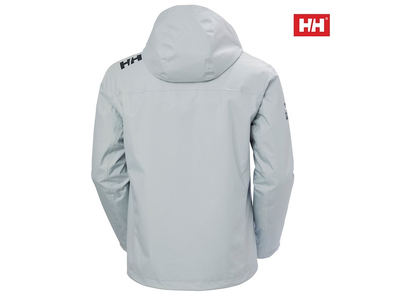 HH CREW HOODED MIDLAYER JKT 2.0 GREY FOG