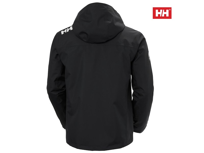 HH CREW HOODED MIDLAYER JKT 2.0 BLACK