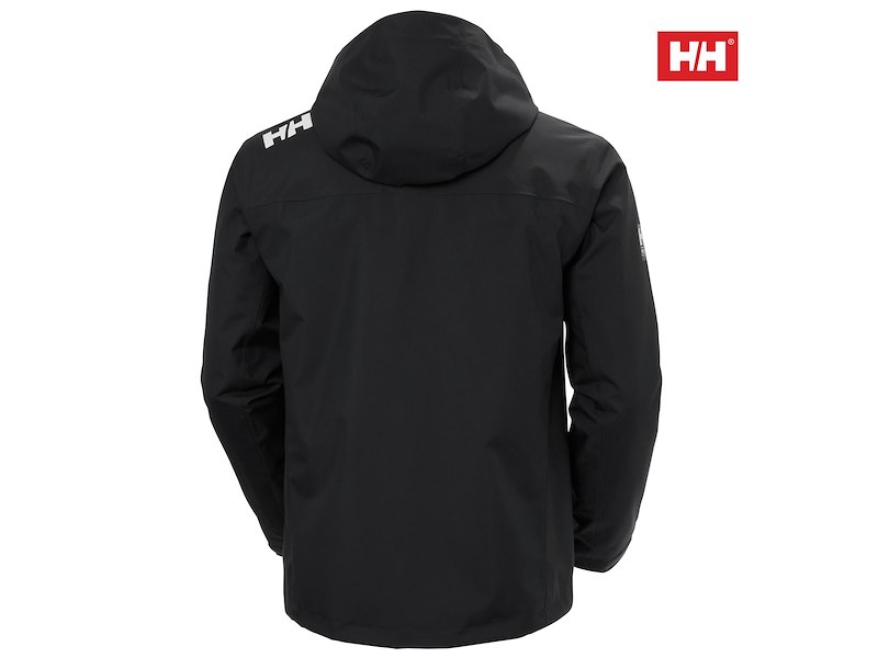 HH CREW HOODED MIDLAYER JKT 2.0 BLACK