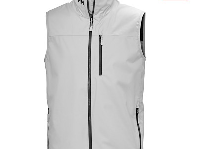 GILET UOMO HELLY HANSEN CREW VEST 2.0 GREY FOG