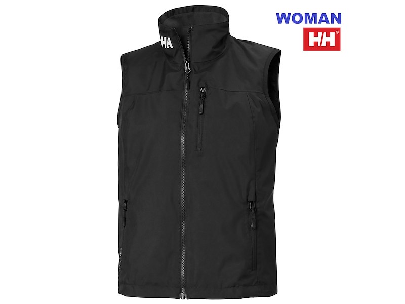 GILET DONNA HELLY HANSEN CREW VEST 2.0 BLACK