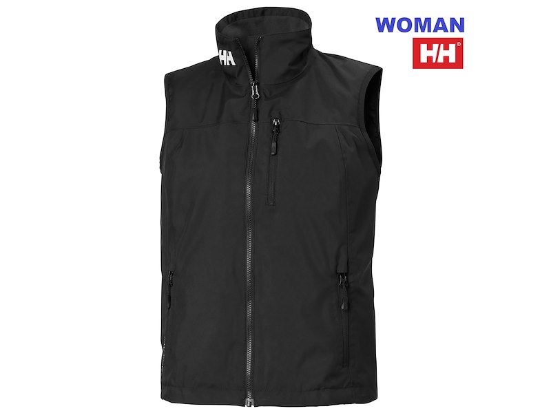 GILET DONNA HELLY HANSEN CREW VEST 2.0 BLACK