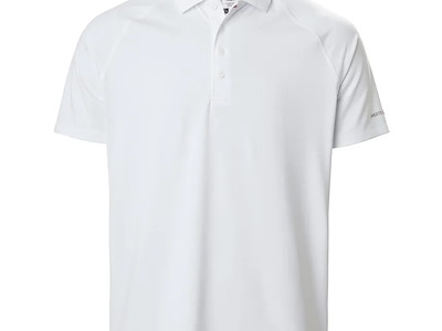 POLO MUSTO UOMO EVO CREW SUNBLOCK WHITE