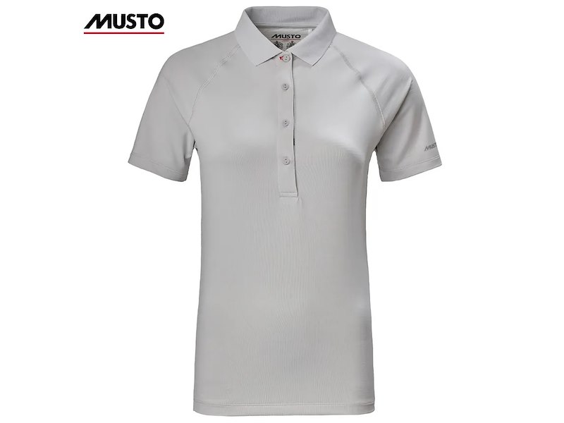 POLO MUSTO DONNA EVO CREW SUNBLOCK PLATINUM