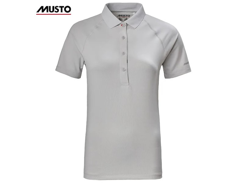 POLO MUSTO DONNA EVO CREW SUNBLOCK PLATINUM