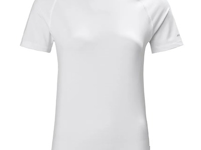 T-SHIRT DONNA MUSTO EVO CREW SUNBLOCK WHITE