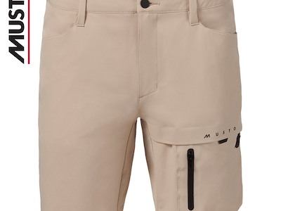 BERMUDA MUSTO RIB FD SHORT LIGHT STONE