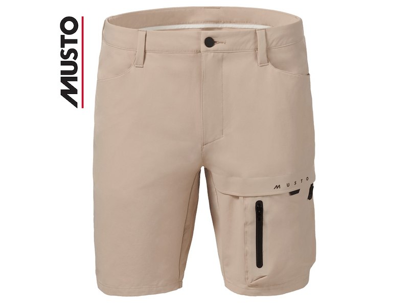 BERMUDA MUSTO RIB FD SHORT LIGHT STONE
