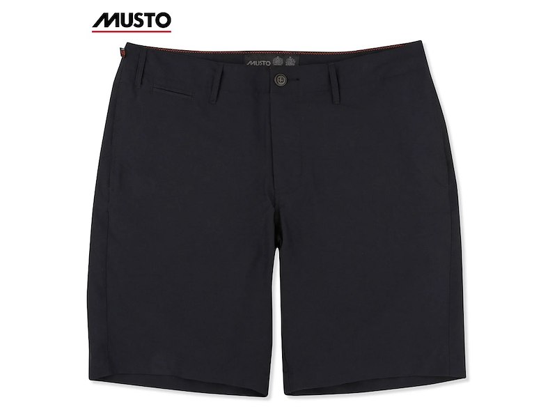 BERMUDA MUSTO RIB FD SHORT BLACK