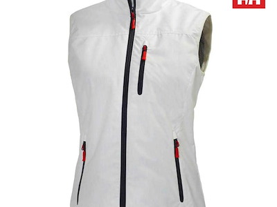 GILET DONNA HELLY HANSEN CREW VEST 2.0 BIANCO