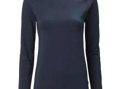 T-SHIRT MUSTO DONNA MANICA LUNGA SUNBLOCK NAVY