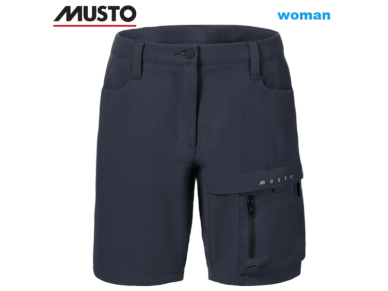 BERMUDA MUSTO DONNA STRETCH TRUE NAVY