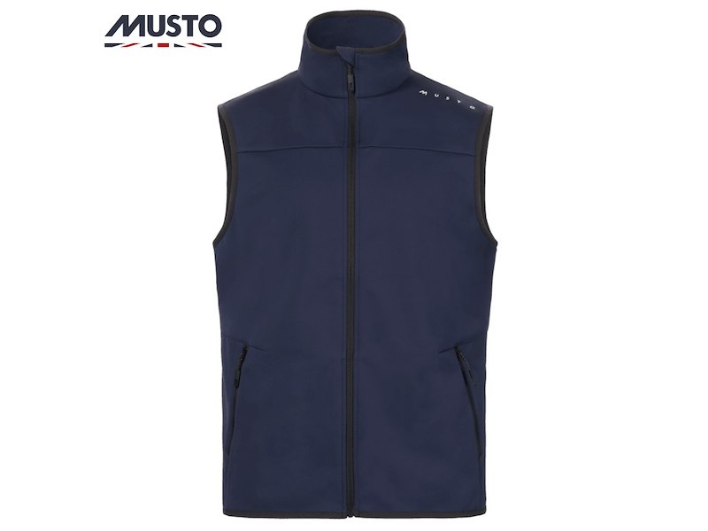 GILET MUSTO SOFTSHELL NAVY