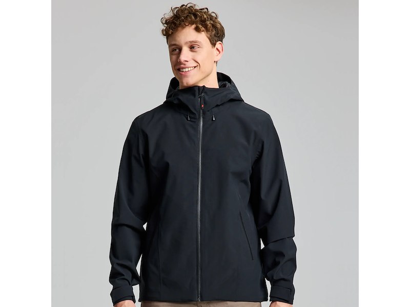 GIACCA SLAM CREW HOODED JACKET 2.0 BLACK