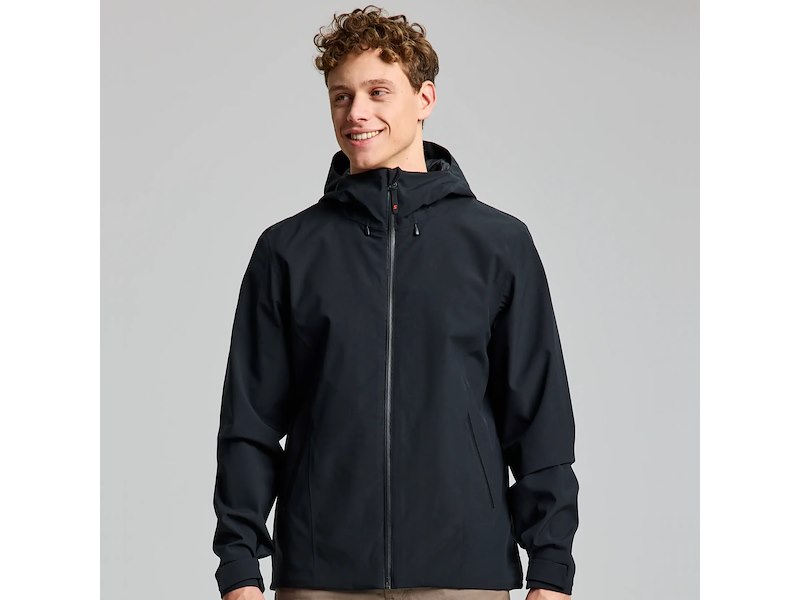 GIACCA SLAM CREW HOODED JACKET 2.0 BLACK