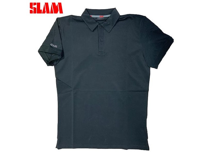POLO SLAM UOMO TECH PIQUE TITANIUM