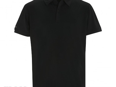 POLO SLAM UOMO TECH PIQUE BLACK
