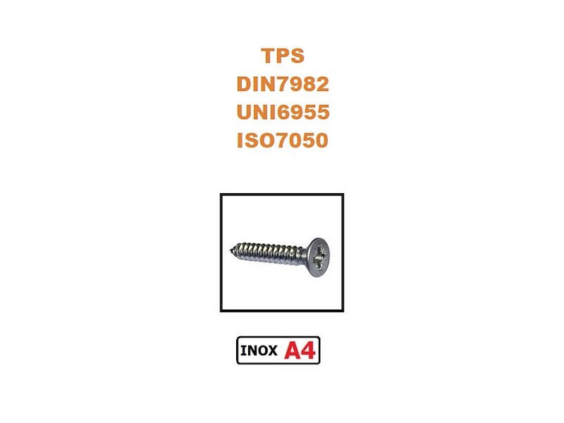 VITI AUTOFILETTANTI TAGLIO CROCE TPS