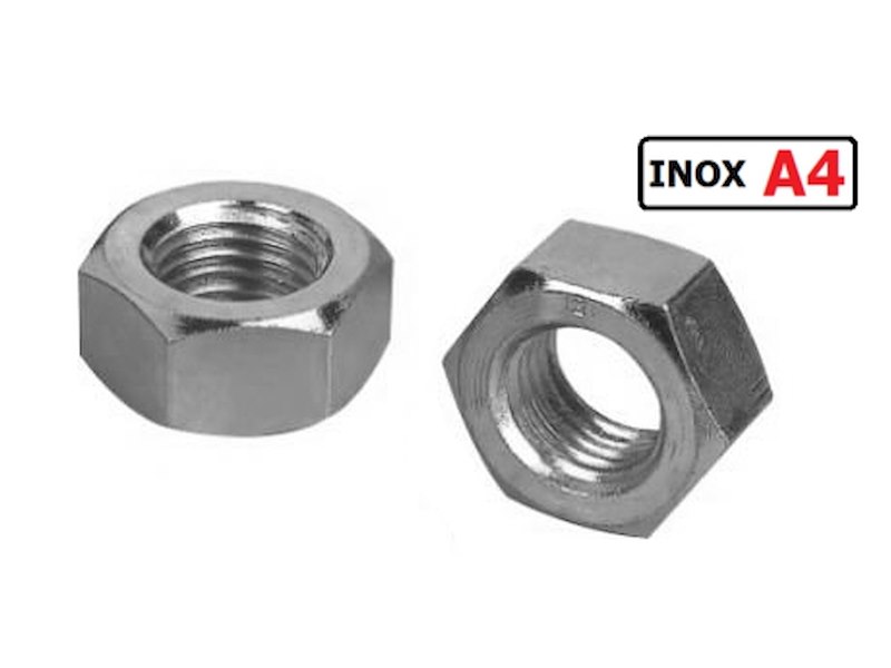 DADI ESAGONALI INOX AISI 316