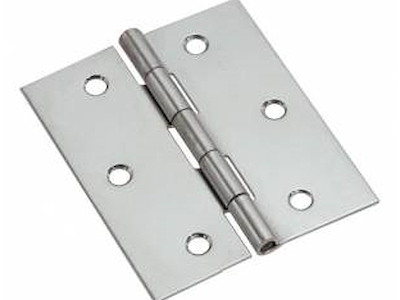 CERNIERE INOX MEZZE QUADRE