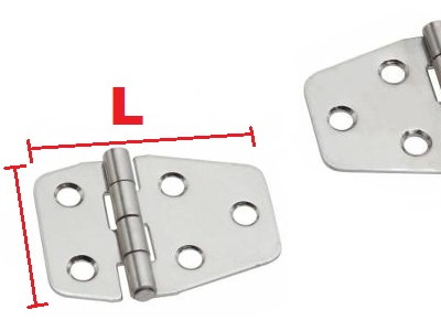 CERNIERE INOX SAGOMATE CORTE