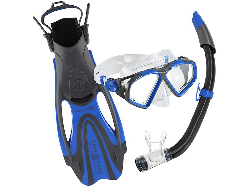 SET SNORKELING AQUALUNG HAWKEYE