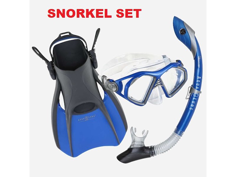 SNORKELING SET AQUALUNG TROOPER